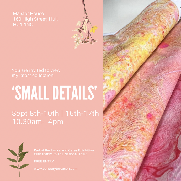 The Small Details Collection - Textile Pieces by Rachel Anderson