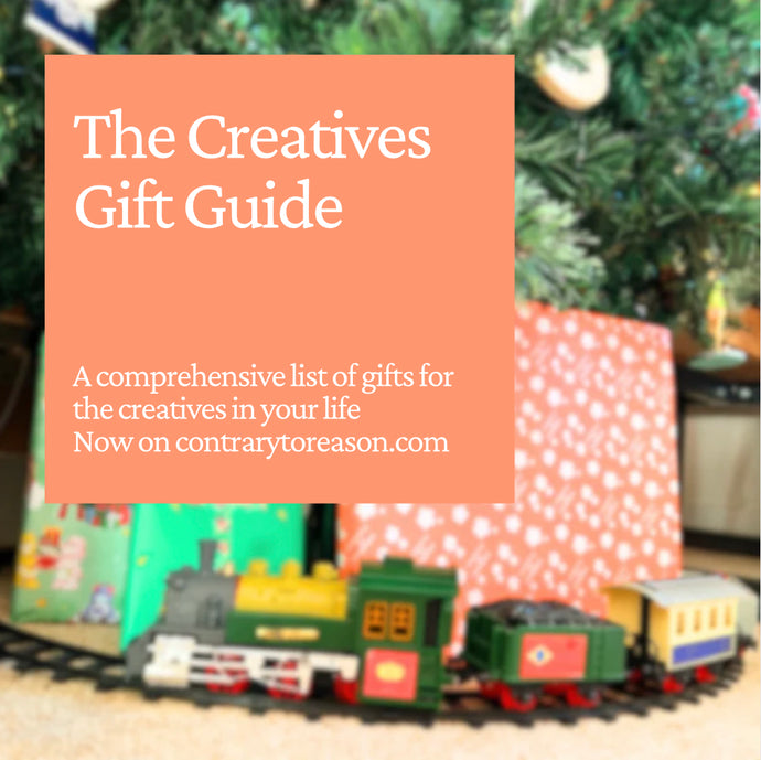 THE ULTIMATE GIFT GUIDE FOR CREATIVE FRIENDS