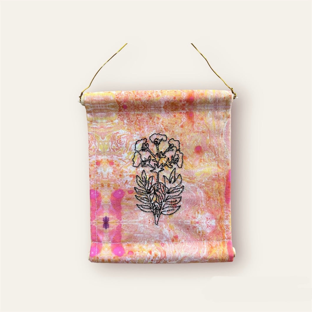 Wildflowers Wall Hanging, 2023