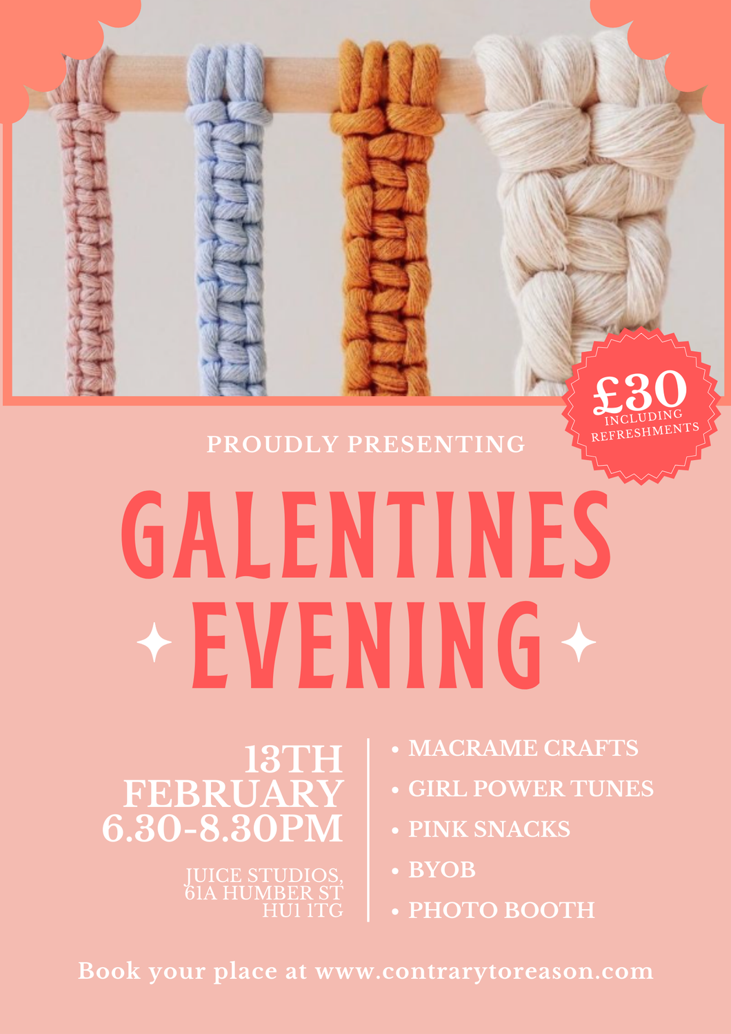 Galentines Night - HULL Thursday 13th February